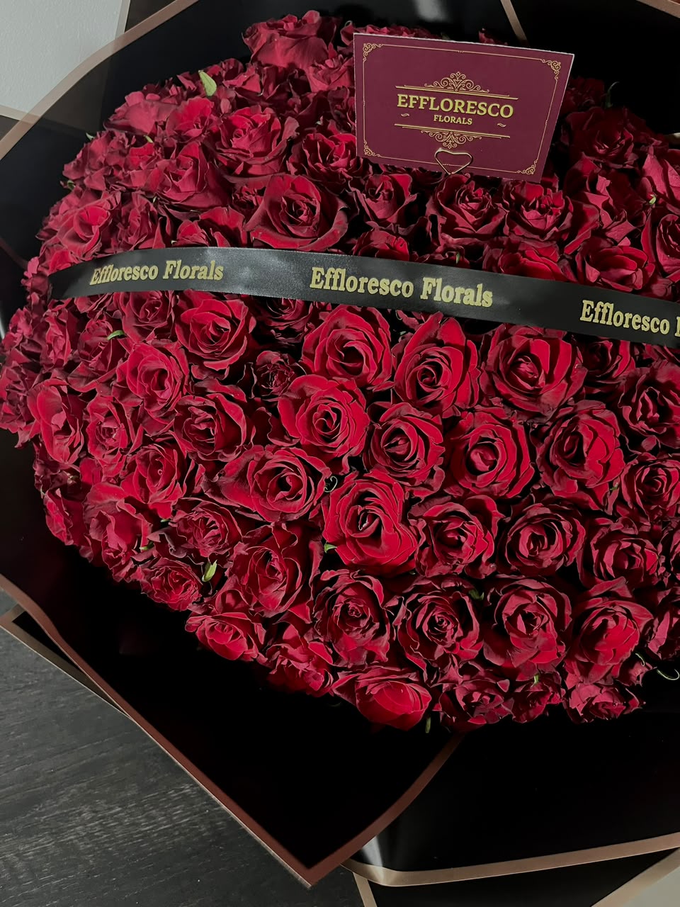 Signature rose bouquet arrangement